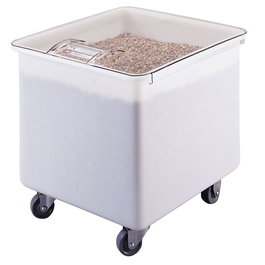 CAMBRO - IB32-148 - Carro de Ingredientes con tapa recta - 121 litros - 61 x 56 x 58,5 cm - Blanco
