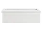 DKD Home Decor Relojero Romantico Blanco Gris 29.5 x 20.5 x 9 cm
