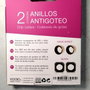 Koala Set de 2 Aros Antigoteo Negro Modelo Bodega