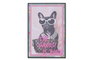 DKD Home Decor Cuadro LED Lienzo Glam 2 Surtido Rosa y Beige