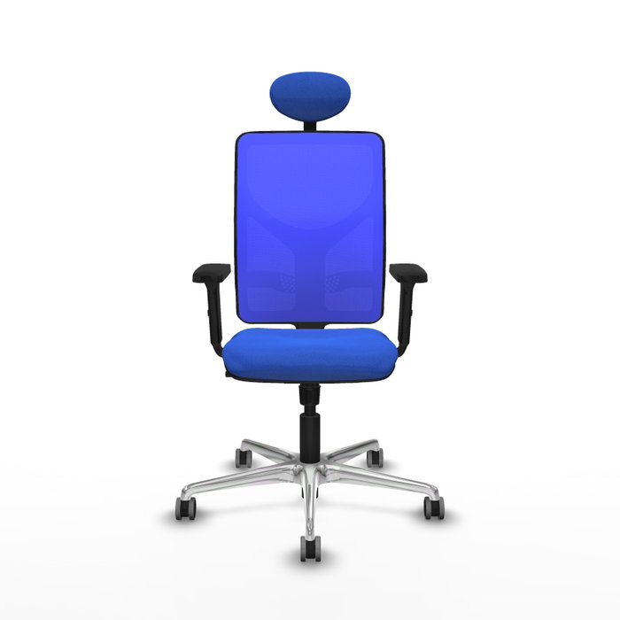 PIQUERAS Y CRESPO Silla de oficina Motilla Azul con Mecanismo Sincro PIQUERAS Y CRESPO Silla de oficina Motilla Azul con Mecanismo Sincro