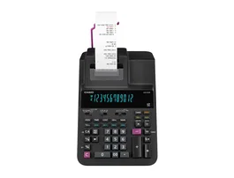 Casio DR-200R-BK Calculadora con Impresora de 12 Dígitos Negro
