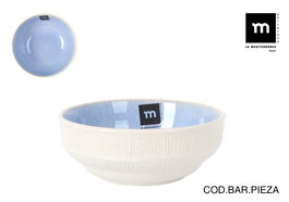 La Mediterranea Bol Calobra Azul Ø13.2X5 cm (24 Unidades)