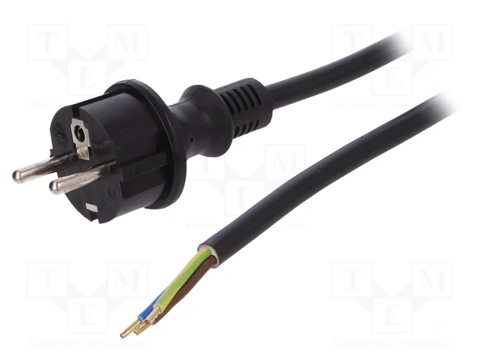 PLASTROL Cable de Alimentación H05VV-F 3x2,5mm² 3m PLASTROL Cable de Alimentación H05VV-F 3x2,5mm² 3m