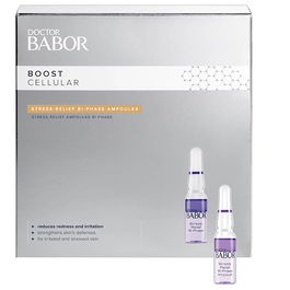 Conjunto, Doctor Babor, Boost Cellular, Vitamina E, Calmante anti-rojeces, Suero, Para la cara, 14 pzs, 1 ml