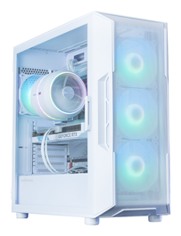 Zalman i3 NEO ARGB V2 WHITE Midi Tower PC Caja Blanco ATX, Mini-ITX, Frontal 3x120mm