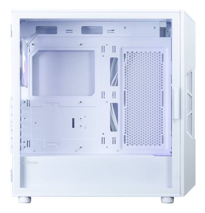 Zalman i3 NEO ARGB V2 WHITE Midi Tower PC Caja Blanco ATX, Mini-ITX, Frontal 3x120mm