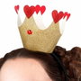 My Other Me Disfraz Reina de Corazones con Diadema, Corona, Vestido y Medias XL