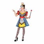 My Other Me Disfraz Reina de Corazones con Diadema, Corona, Vestido y Medias XL