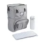 Beaba Bolsa de agua Wellington gris jaspeado moderna unisex ultra práctica ideal para salidas de padres