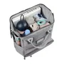 Beaba Bolsa de agua Wellington gris jaspeado moderna unisex ultra práctica ideal para salidas de padres