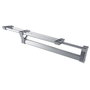 Emuca Colgador extraíble para armario, Aluminio, Anodizado mate