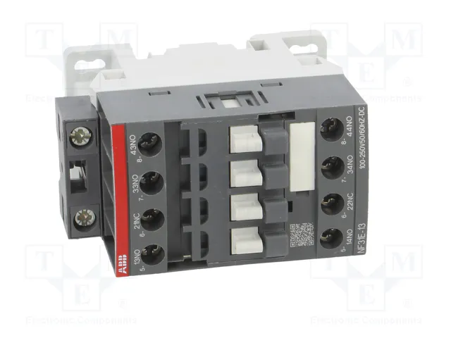 ABB NF31E-13 Contactor 4-polar 3A 100-250V AC/DC