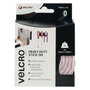 VELCRO VEL-EC60242 Klettband Extra Stark Selbstklebend, Haken & Flausch 50mm x 1m, Weiß
