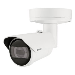 Hanwha Techwin XNO-C9083R Cámara IP Bullet 4K AI IR Exterior, 4MP, Visión Nocturna 40m, IP67