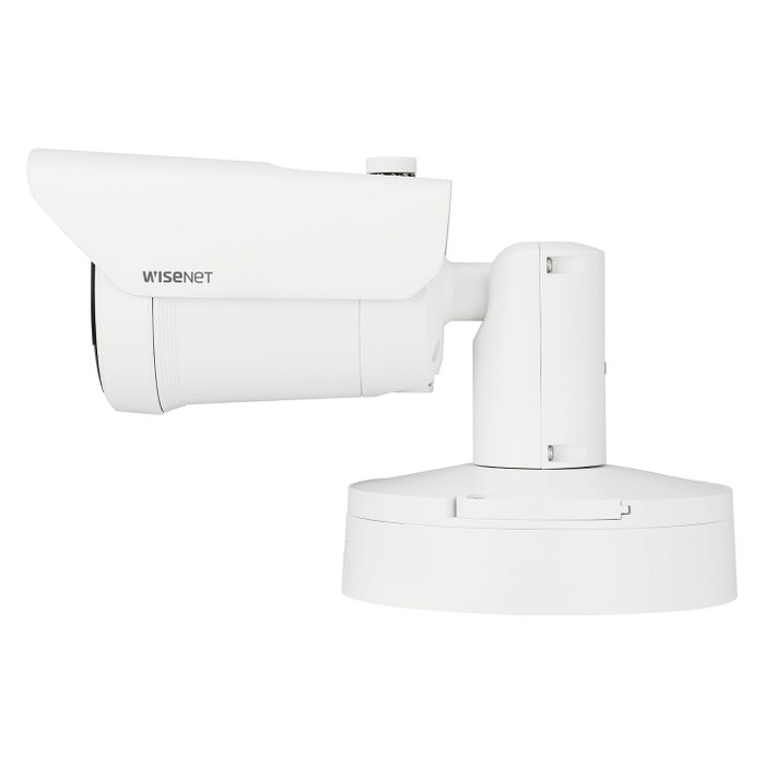 Hanwha Techwin XNO-C9083R Cámara IP Bullet 4K AI IR Exterior, 4MP, Visión Nocturna 40m, IP67