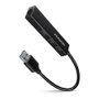 Axagon HMA-GL3A Multiport-Hub con 3x USB-A, Gbit-LAN y microSD