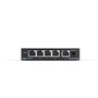 Ruijie Networks Switch No Gestionado RG-ES105GD 5 Puertos Gigabit Ethernet (10/100/1000) Negro sin Ventilador con Ruijie Cloud para Escritorio