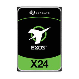 Seagate Exos X24 24TB HDD 3.5" SATA, 7200 RPM, 512 MB Caché, Modelo ST24000NM002H, Exos X24 Series
