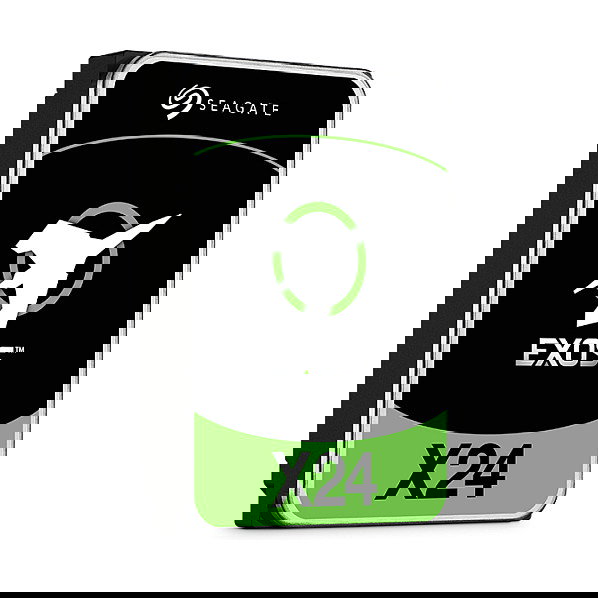 Seagate Exos X24 24TB HDD 3.5" SATA, 7200 RPM, 512 MB Caché, Modelo ST24000NM002H, Exos X24 Series