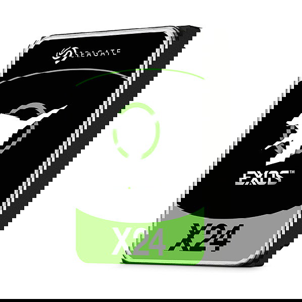 Seagate Exos X24 24TB HDD 3.5" SATA, 7200 RPM, 512 MB Caché, Modelo ST24000NM002H, Exos X24 Series