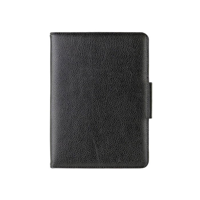 Phoenix Funda Universal con Teclado Bluetooth para Tablet Hasta 8", Piel Sintética, Negro - Soporte Ajustable, Conexión USB/MicroUSB, Aumenta la Productividad