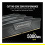 Corsair Vengeance CMK96GX5M2B6800C40 Kit Memoria RAM DDR5 96GB (2x48GB) 6800MHz CL40 DIMM 288-pin Intel XMP 3.0 - Negro