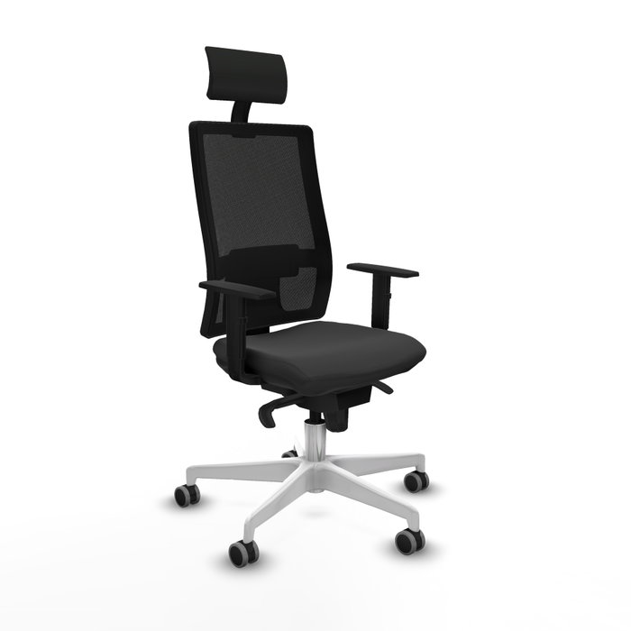 PIQUERAS Y CRESPO Silla de oficina Horna Gris oscuro y Negro PIQUERAS Y CRESPO Silla de oficina Horna Gris oscuro y Negro
