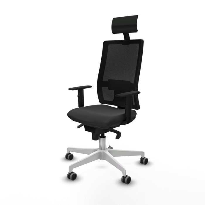 PIQUERAS Y CRESPO Silla de oficina Horna Gris oscuro y Negro PIQUERAS Y CRESPO Silla de oficina Horna Gris oscuro y Negro