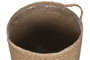 DKD Home Decor Set de 5 Cestos de Fibra Natural 37x37x36 cm