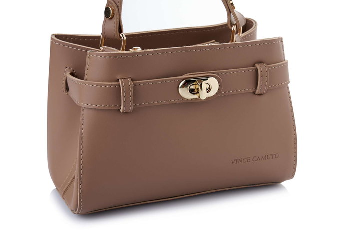 Vince Camuto Bolso Light Mink Cuero de Polivinilo 20 x 11 x 15 cm