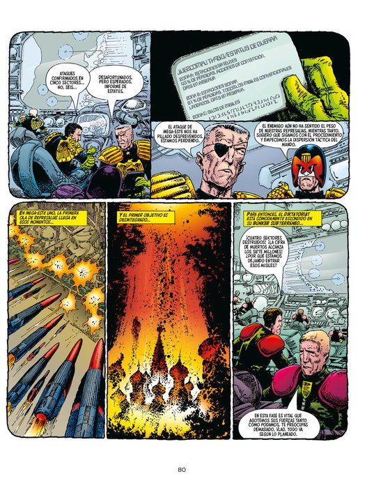 Tebeos Dolmen Editorial S.L. Juez Dredd: La Guerra de Apocalipsis y Blockmania