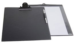 Carpeta Con Pinza Portablocs Iberplas Pvc Fº Negro (Pinza Gigante)