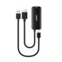 Lindy 43423 Adaptador de Cable de Vídeo 0,2 m USB Tipo C a HDMI + USB Type-C Negro