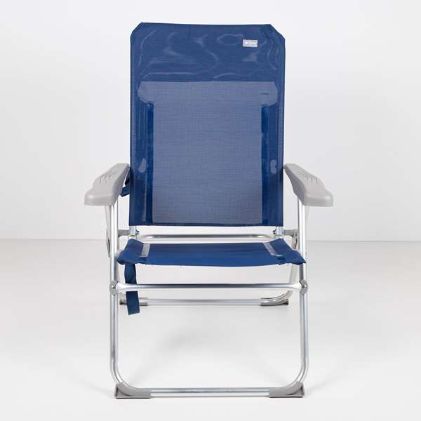 Color Baby Silla de playa plegable de aluminio con asa