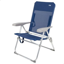 Color Baby Silla de playa plegable de aluminio con asa