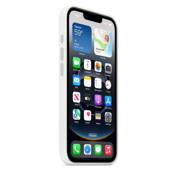 Apple Funda de Silicona para iPhone 16e - Blanco