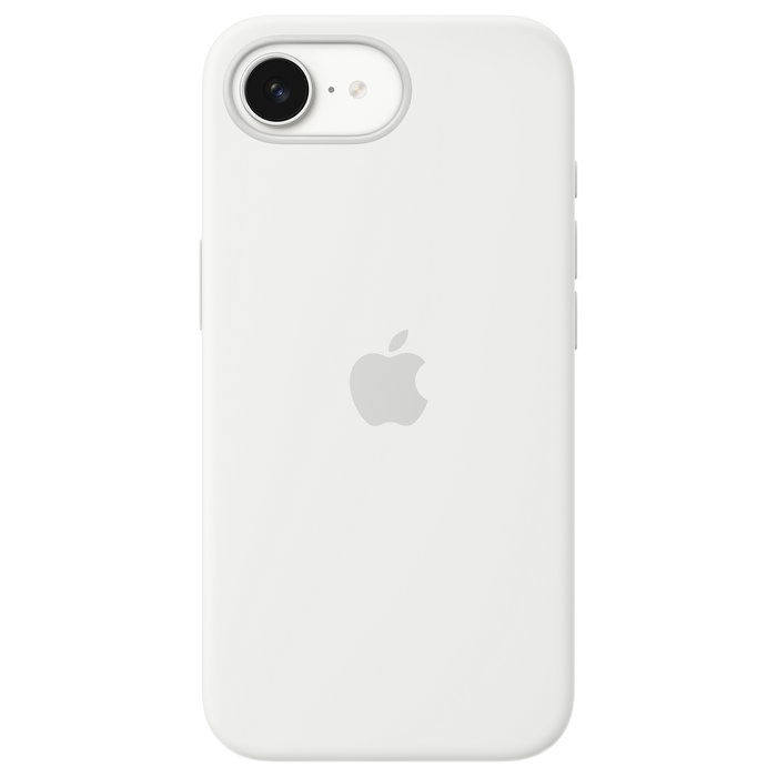 Apple MD3P4ZM/A Funda de Silicona para iPhone 16e, Blanco