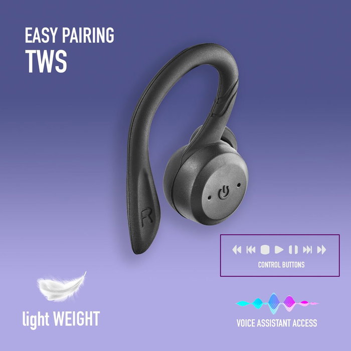 NGS Artica Jogger Auriculares Deportivos Bluetooth Negros NGS Artica Jogger Auriculares Deportivos Bluetooth Negros
