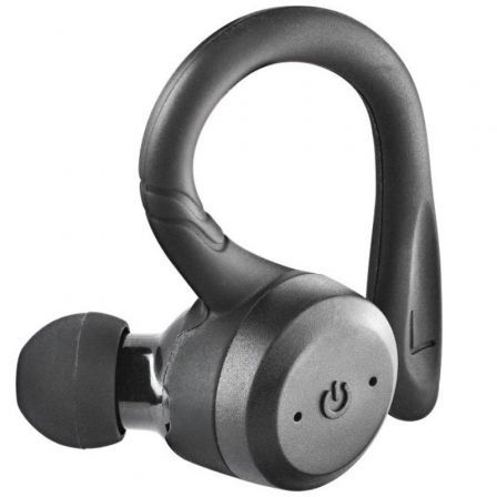 Ngs Auriculares Deportivos Bluetooth Ártica Jogger con Estuche de Carga Autonomía 10h Negros