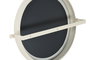 DKD Home Decor Espejo de Metal Rugoso Blanco 60x13x52 cm