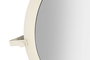 DKD Home Decor Espejo de Metal Rugoso Blanco 60x13x52 cm