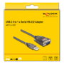DeLOCK Adaptador USB 2.0 Tipo-A a RS-232 D-Sub 9 pin, 3 m