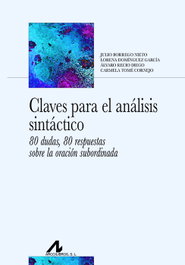 ARCO-LIBROS, Claves para el análisis sintáctico - Julio Borrego Nieto