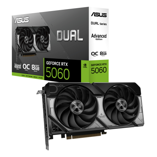 ASUS Dual GeForce RTX 5060 8GB GDGD7 OC