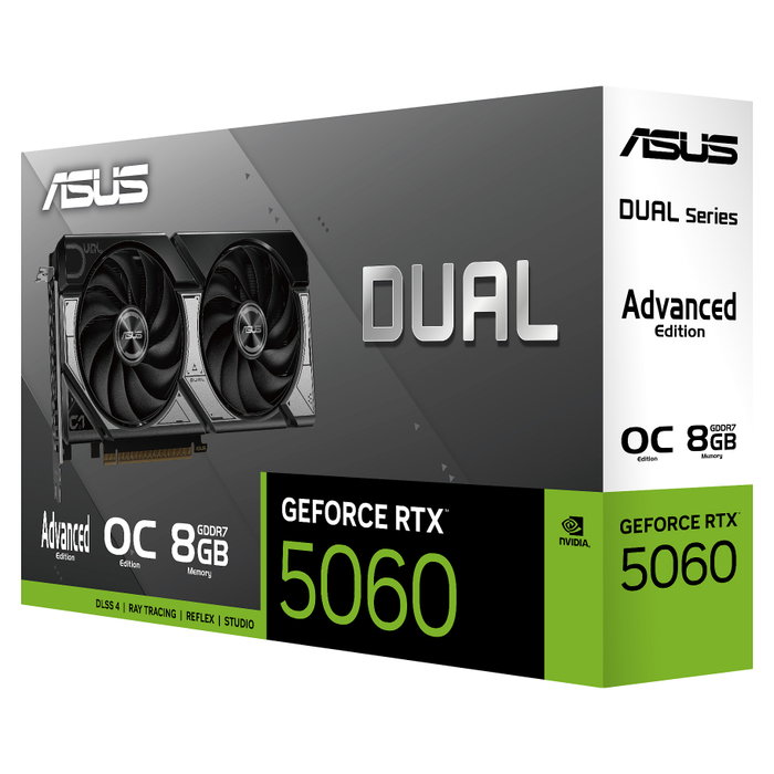 ASUS Dual GeForce RTX 5060 8GB GDGD7 OC