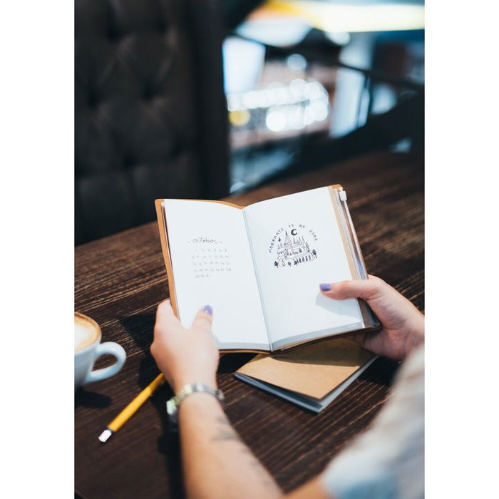 ERIK Cuaderno de Viaje Ravenclaw Harry Potter Tapa blanda cuero sintético 19,5x11,5cm con banda elástica