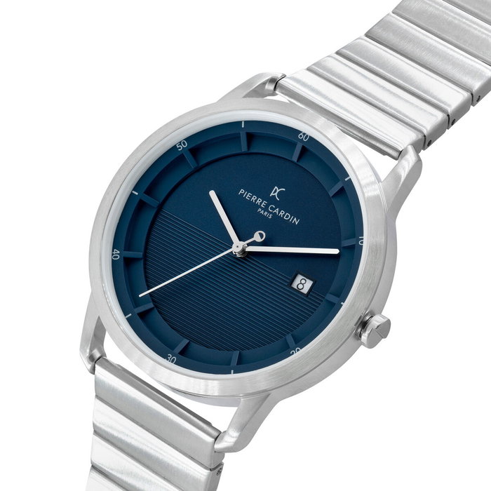 Reloj Hombre Pierre Cardin CLC.6005 Plateado (Ø 43 mm) Reloj Hombre Pierre Cardin CLC.6005 Plateado (Ø 43 mm)