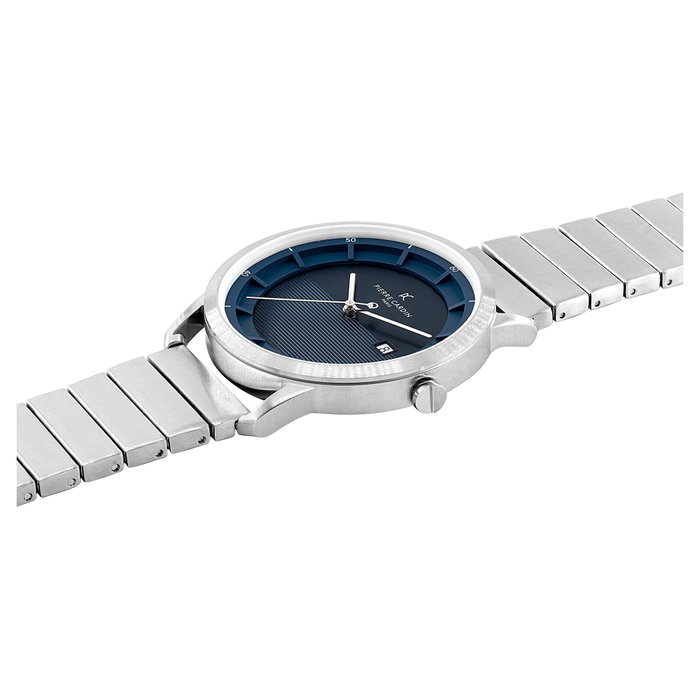 Pierre Cardin CLC.6005 con esfera azul y correa gris