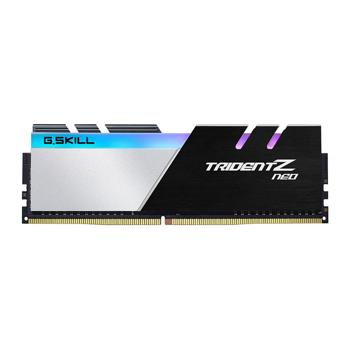 G.Skill Trident Z Neo RGB 32GB (2x16GB) Kit Dual-Channel DDR4 3600MHz CL18 F4-3600C18D-32GTZN, iluminación RGB, optimizado para Intel